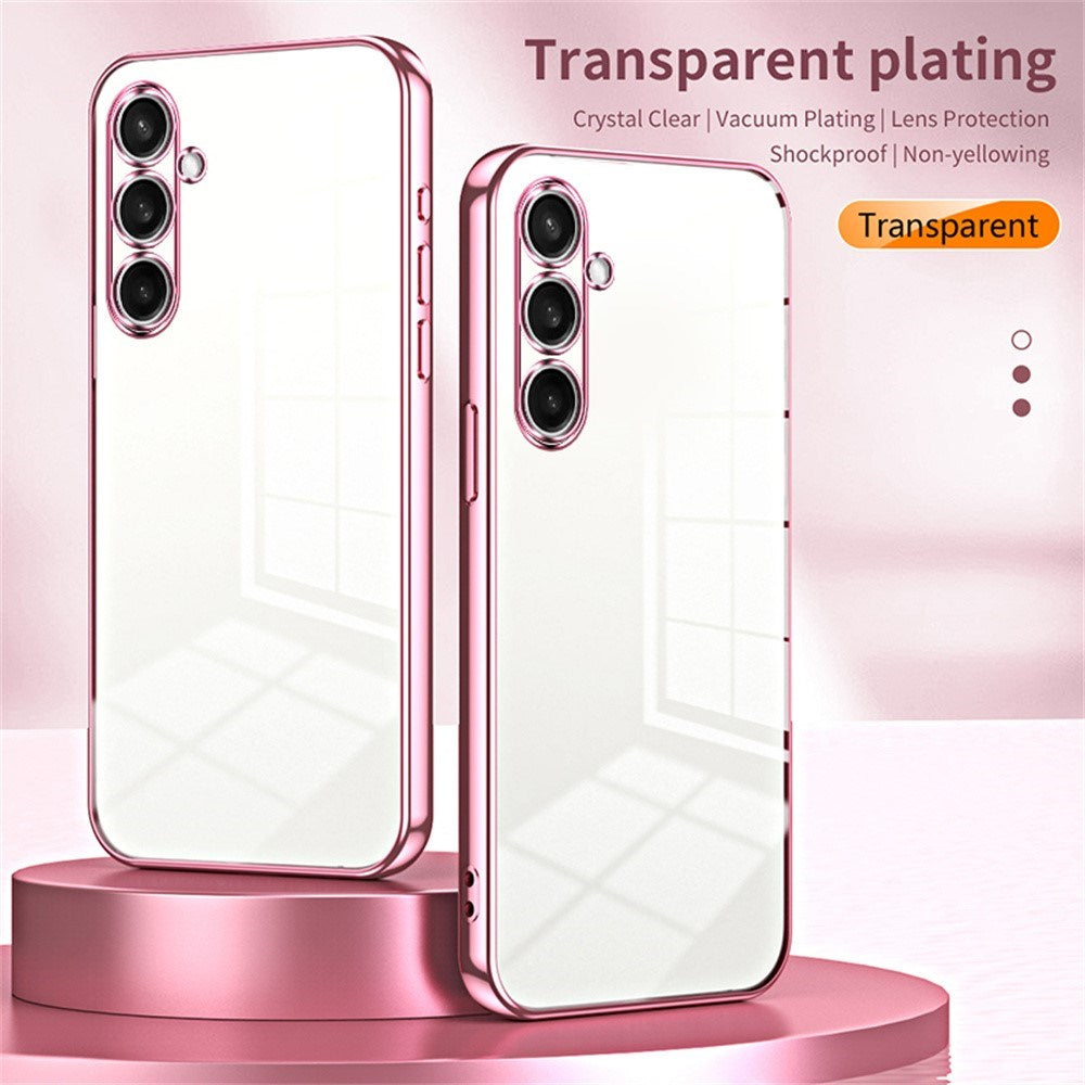 Samsung Galaxy A27 EIDERWOOD Fleksibelt Plastik Mobilcover - Blank Overflade - Gennemsigtig / Sølv