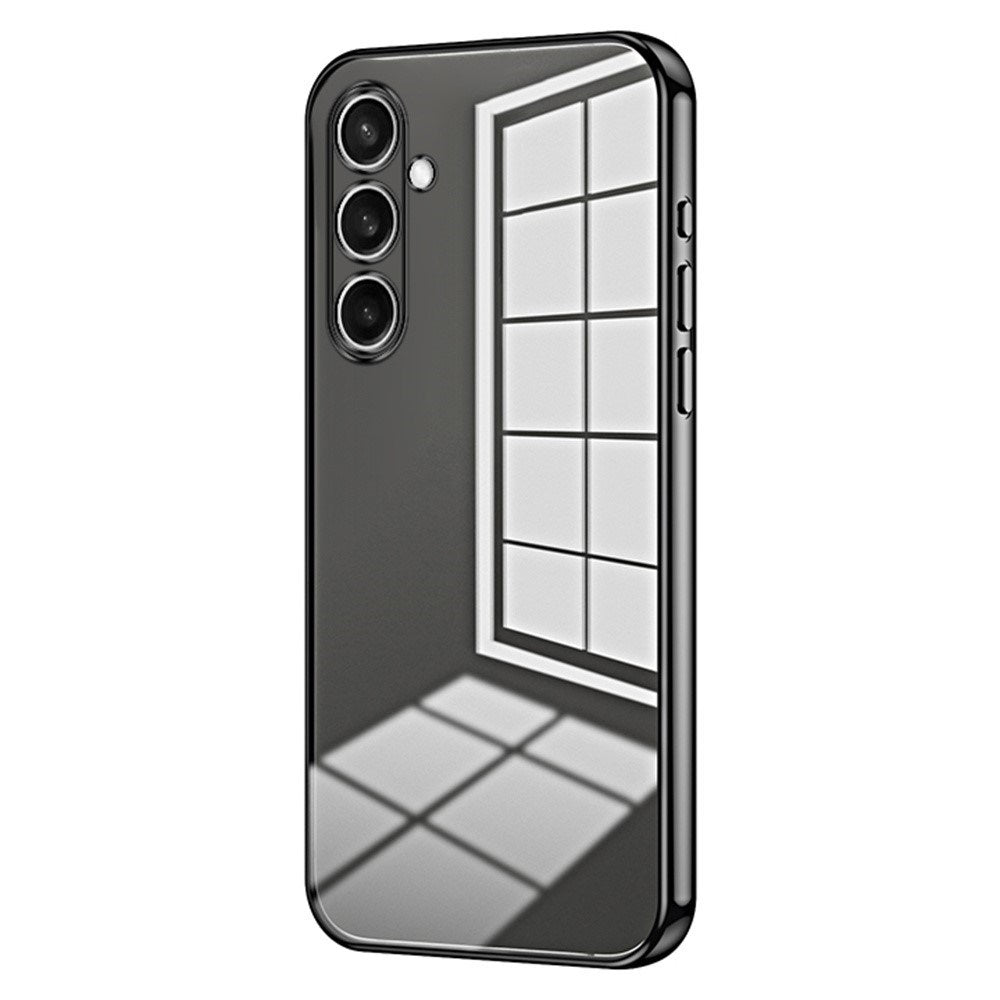 Samsung Galaxy A27 EIDERWOOD Fleksibelt Plastik Mobilcover - Blank Overflade - Gennemsigtig / Sort