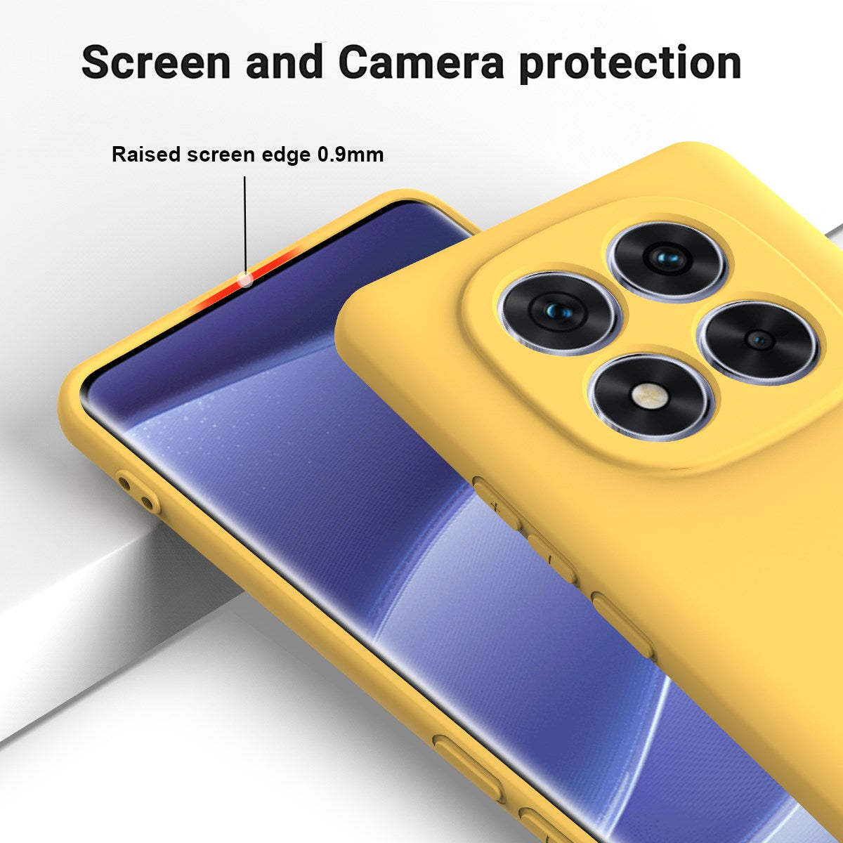 Xiaomi Redmi Note 15 Pro (5G) EIDERWOOD Silikone Bagside Cover m. Strop - Gul