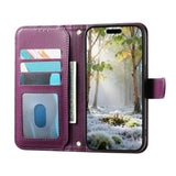 iPhone 18 Pro / 17 Pro EIDERWOOD Kunstlæder Flip Cover m. Tekstur - Lilla