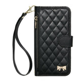 iPhone 18 Pro / 17 Pro EIDERWOOD Kunstlæder Flip Cover m. Tekstur - Sort