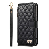 iPhone 18 Pro Max / 17 Pro Max EIDERWOOD Kunstlæder Flip Cover m. Tekstur - Sort