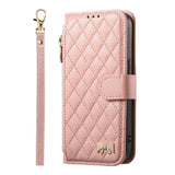 iPhone 18 Pro Max / 17 Pro Max EIDERWOOD Kunstlæder Flip Cover m. Tekstur - Lyserød