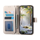 iPhone 18 Pro Max / 17 Pro Max EIDERWOOD Kunstlæder Flip Cover m. Tekstur - Hvid