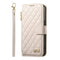 iPhone 18 Pro Max / 17 Pro Max EIDERWOOD Kunstlæder Flip Cover m. Tekstur - Hvid