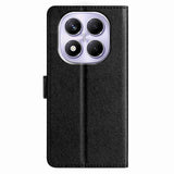 Xiaomi Redmi Note 15 (5G) / Poco M8 (5G) EIDERWOOD Kunstlæder Flip Cover inkl. Strop - Sort