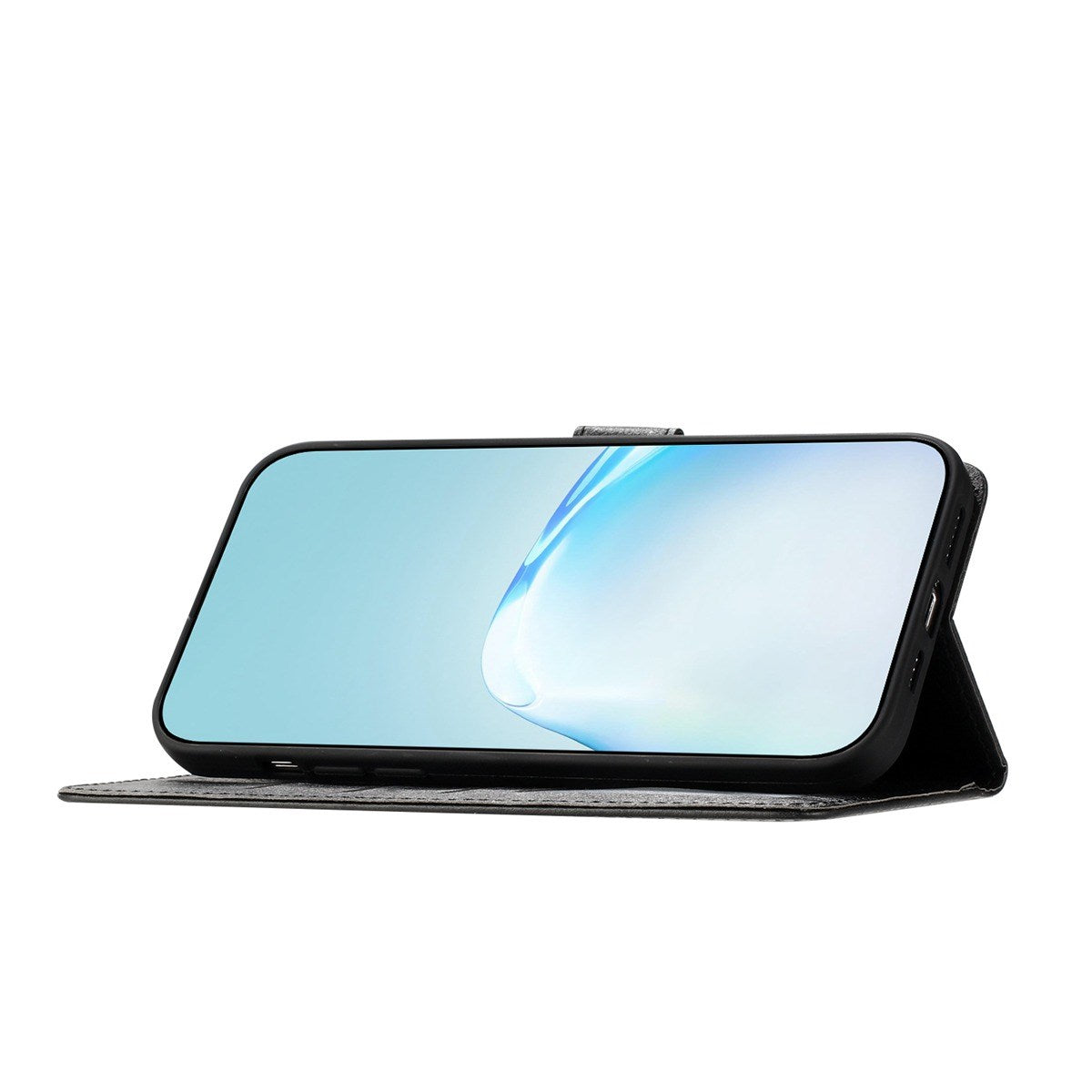 Xiaomi Redmi Note 15 (5G) / Poco M8 (5G) EIDERWOOD Kunstlæder Flip Cover inkl. Strop - Sort