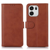 EIDERWOOD OnePlus Nord CE6 / Nord 6 Kunstlæder Flip Cover med Ståfunktion og Pung - Brun