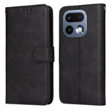 Realme 16 Pro EIDERWOOD Kunstlæder Flip Cover inkl. Strop - Sort