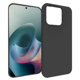 EIDERWOOD Motorola Moto G77 / G67 Mat Fleksibelt Plastik Mobil Cover - Sort