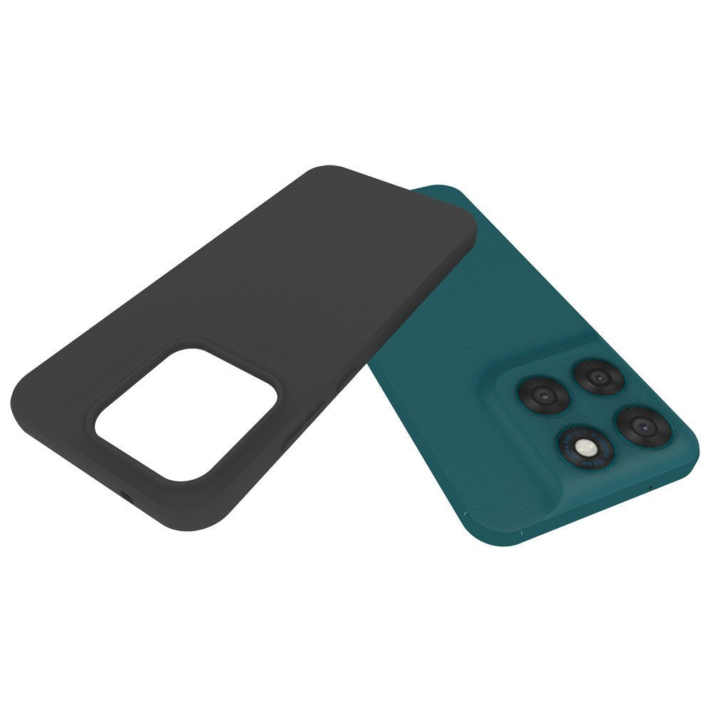 EIDERWOOD Motorola Moto G77 / G67 Mat Fleksibelt Plastik Mobil Cover - Sort