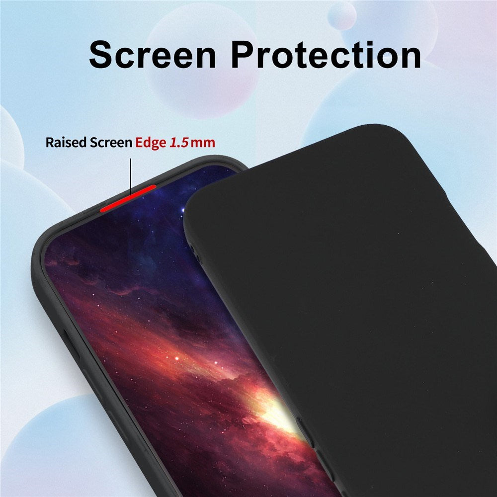 OPPO Reno15 F (5G) EIDERWOOD Fleksibelt Plastik Cover - Sort