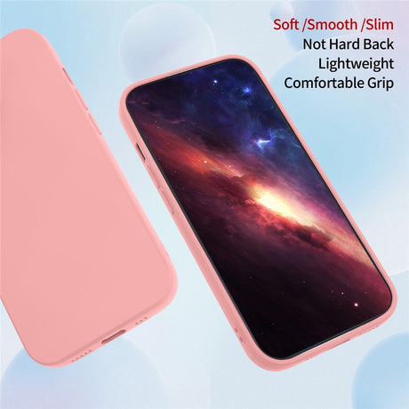 OPPO Reno15 (5G) EIDERWOOD Fleksibelt Plastik Cover - Lyserød