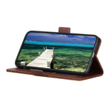 Motorola Moto G77 / G67 EIDERWOOD Kunstlæder Mobilcover m. Kortholder - Brun