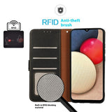 Motorola Edge 70 Fusion EIDERWOOD Kunstlæder Cover m. Strop - Sort