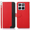 Motorola Edge 70 Fusion EIDERWOOD Kunstlæder Cover m. Strop - Rød