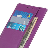 Motorola Edge 70 Fusion EIDERWOOD Kunstlæder Flip Cover - Lilla