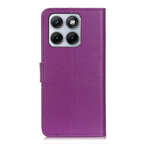 Motorola Edge 70 Fusion EIDERWOOD Kunstlæder Flip Cover - Lilla