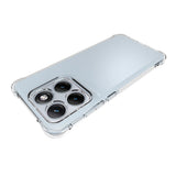 Motorola Edge 70 Fusion EIDERWOOD Anti-Slip Fleksibelt Plastik Bagside Case - Gennemsigtig