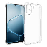 OPPO A6x EIDERWOOD Fleksibelt Plast Bagside Cover m. Forstærkede Hjørner - Gennemsigtig
