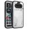 Nothing Phone (4a) Hybrid Bagside Cover - Gennemsigtig / Sort