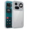 Nothing Phone (4a) Pro Hybrid Bagside Cover - Gennemsigtig / Grå