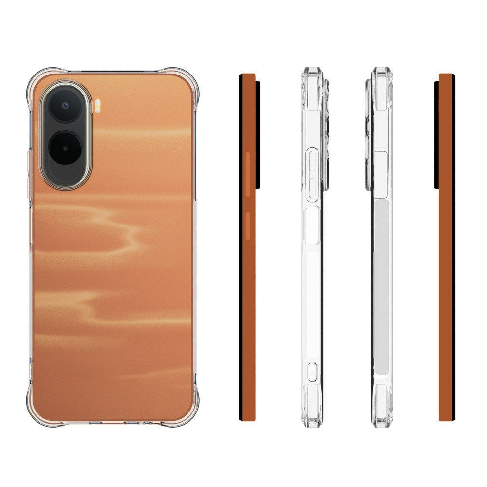 Xiaomi Redmi A7 Pro EIDERWOOD Fleksibelt Plast Bagside Cover m. Stødabsorberende Hjørner - Gennemsigtig