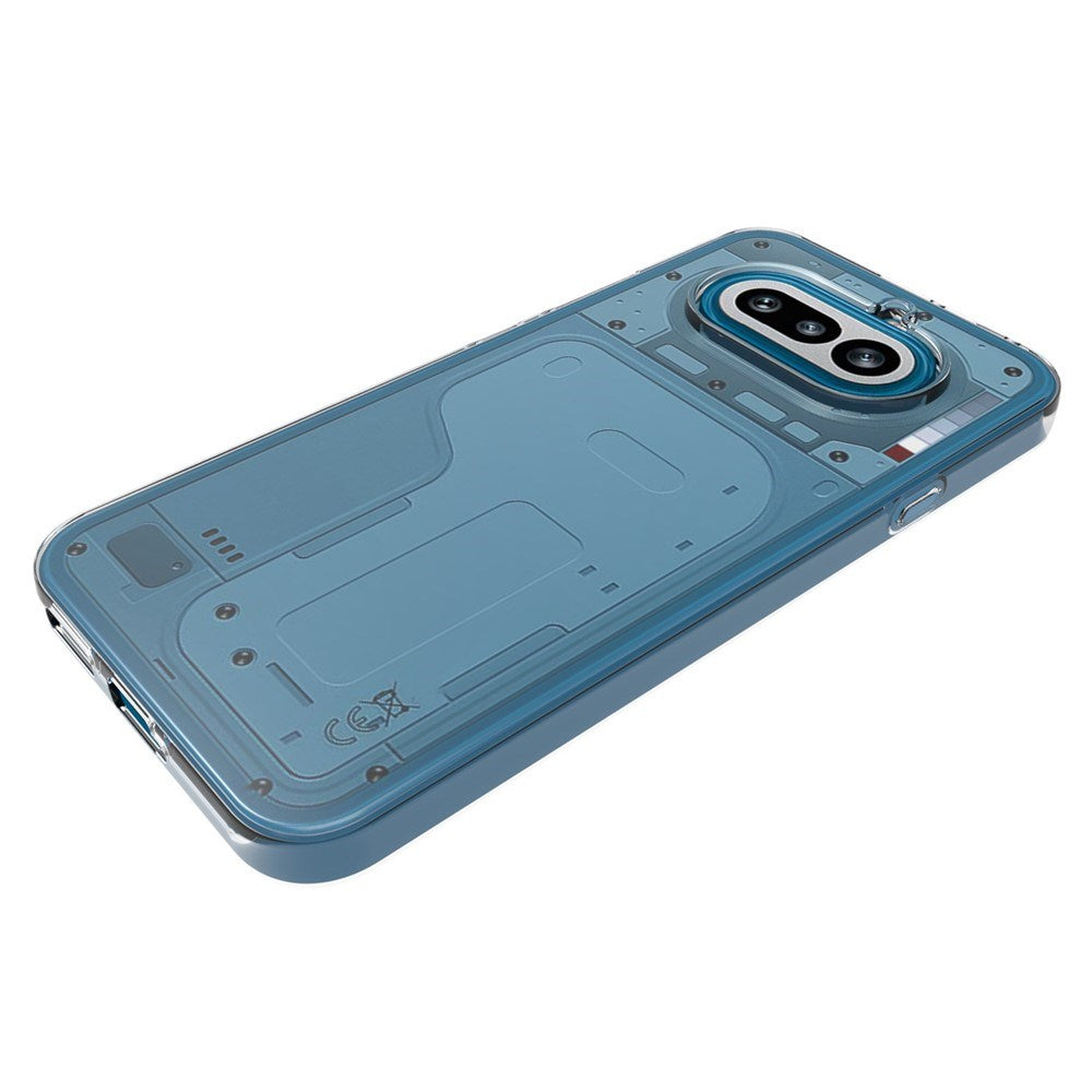 Nothing Phone (4a) EIDERWOOD Fleksibelt Plast Bagside Cover - Gennemsigtig