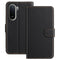 Xiaomi Redmi A7 Pro EIDERWOOD Kunstlæder Flip Cover m. Kortholder - Sort