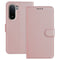 Xiaomi Redmi A7 Pro EIDERWOOD Kunstlæder Flip Cover m. Kortholder - Rose Gold