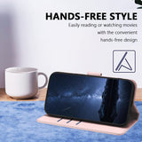 Xiaomi Redmi A7 Pro EIDERWOOD Kunstlæder Flip Cover m. Kortholder - Rose Gold