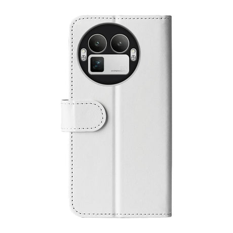 Realme GT 8 Pro EIDERWOOD Kunstlæder Flip Cover - Hvid