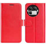 Realme GT 8 Pro EIDERWOOD Kunstlæder Flip Cover - Rød