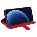 Realme GT 8 Pro EIDERWOOD Kunstlæder Flip Cover - Rød