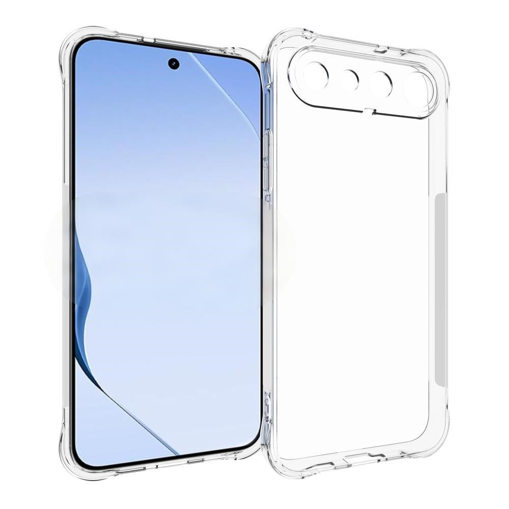 Realme 16 WANLONFENG Fleksibelt Plastik Bagsidecover m. Forstærkede Hjørner - Gennemsigtig