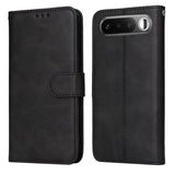 Realme 16 EIDERWOOD Kunstlæder Flip Cover inkl. Strop - Sort