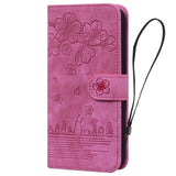 Samsung Galaxy S26 EIDERWOOD Mobil Cover m. Tryk / Kortholder / Strop - Lyserød