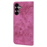 Samsung Galaxy S26 EIDERWOOD Mobil Cover m. Tryk / Kortholder / Strop - Lyserød
