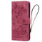 Samsung Galaxy S26 EIDERWOOD Mobil Cover m. Tryk / Kortholder / Strop - Rød