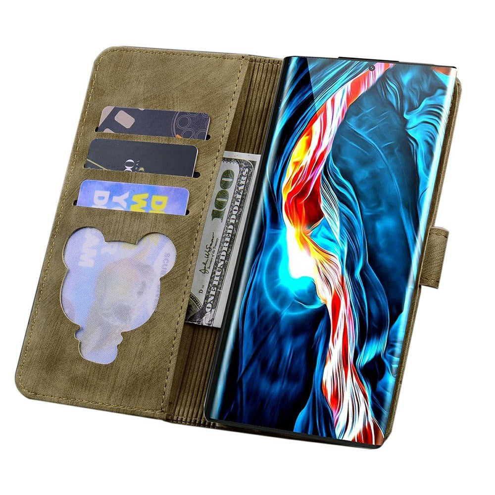 Samsung Galaxy S26 EIDERWOOD Mobil Cover m. Tryk / Kortholder / Strop - Brun