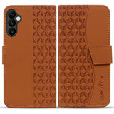 Samsung Galaxy A57 EIDERWOOD Mobilcover m. Tryk - Kortholder & Strop - Brun