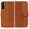 Samsung Galaxy A57 EIDERWOOD Mobilcover m. Tryk - Kortholder & Strop - Brun