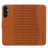 Samsung Galaxy A57 EIDERWOOD Mobilcover m. Tryk - Kortholder & Strop - Brun