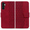 Samsung Galaxy A57 EIDERWOOD Mobilcover m. Tryk - Kortholder & Strop - Rød