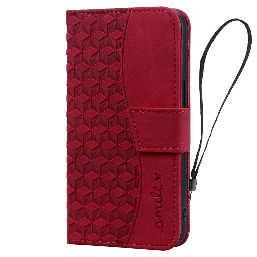 Samsung Galaxy A57 EIDERWOOD Mobilcover m. Tryk - Kortholder & Strop - Rød