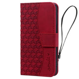 Samsung Galaxy A57 EIDERWOOD Mobilcover m. Tryk - Kortholder & Strop - Rød