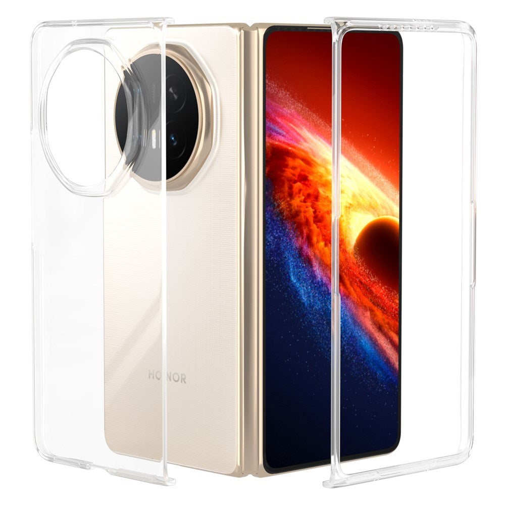 Honor Magic V6 EIDERWOOD Fleksibelt Plast Mobilcover - Gennemsigtig