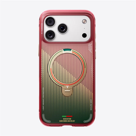 iPhone 17 Pro Max TORRAS Ostand Q3 Air Case m. 360° Kickstand - MagSafe Kompatibel - Glory Slash