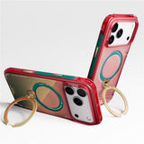 iPhone 17 Pro TORRAS Ostand Q3 Air Case m. 360° Kickstand - MagSafe Kompatibel - Glory Slash