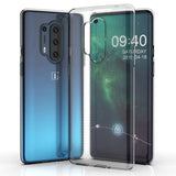 EIDERWOOD OnePlus 8 Pro Fleksibel Plastik Mobil Cover - Gennemsigtig